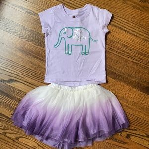 Tea Collection Shirt and Skort